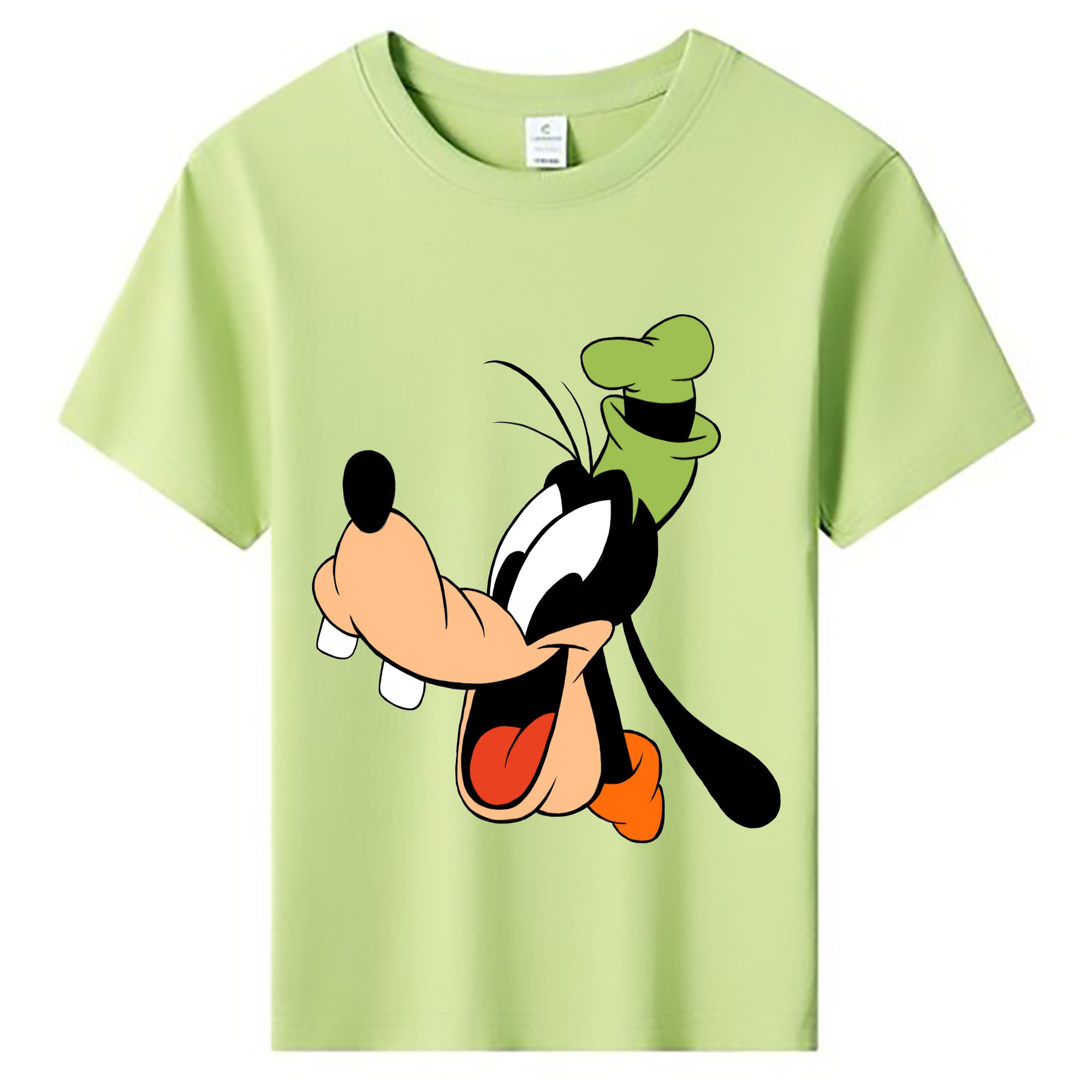ミッキーマウス Mickey Mouse 綿100％キッズTシャツ（フロントプリント）